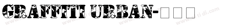 Graffiti Urban字体转换
